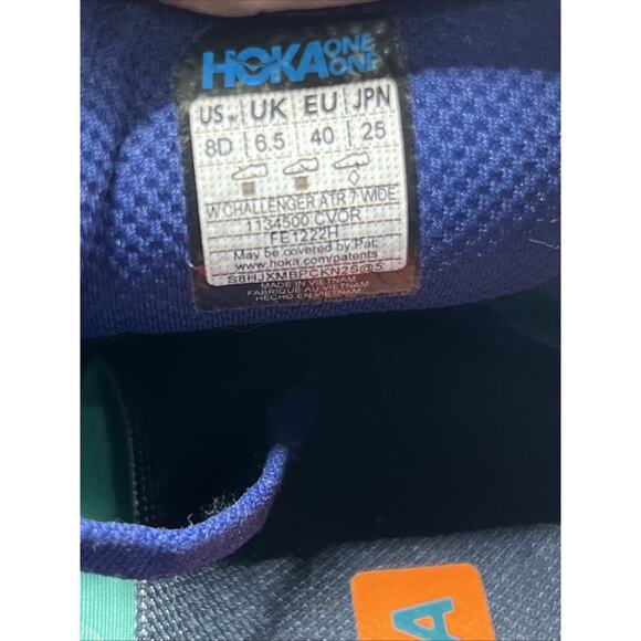 US 8D Hoka One One Challenger ATR 7 Wide Wmns Running Shoes 1134500-CVOR - Picture 8 of 8